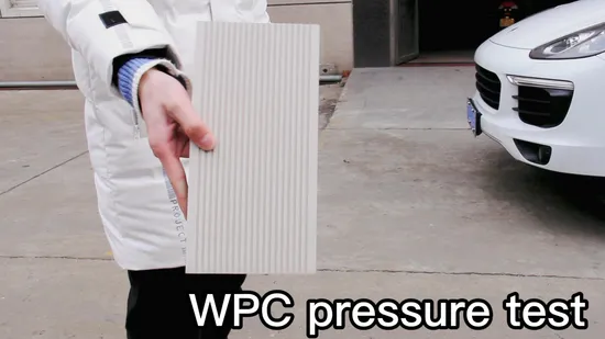 Wood Plastic Composite Decking, WPC Solid Decking, 150 X 30 mm