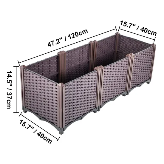 5 Types Fir Wood Garden Bed Resists Rotting Backyard Patio Grow Flowers