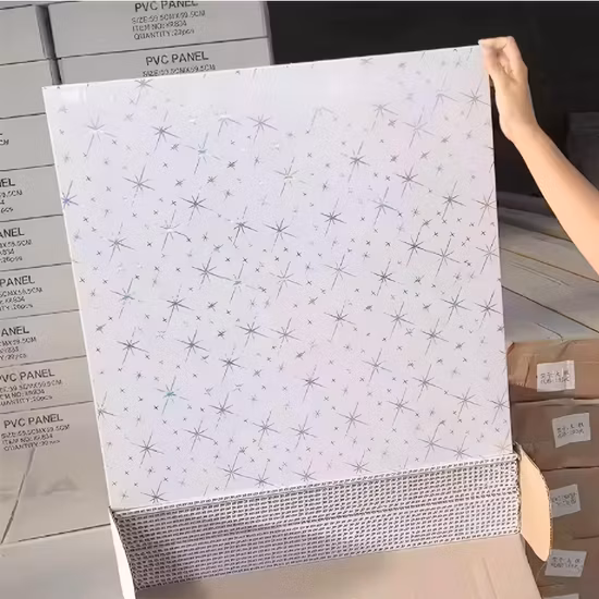 100% Termite Proof 4X8 PVC Foam Board Ceiling for Interior Designing & Decoration