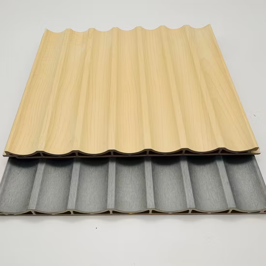 Double Loading Wood Plastic Composite Waterproof Decorative PVC&WPC &Wpvc Materials Indoor Wall Panels for Shower Bathroom&Ceilings&Flooring
